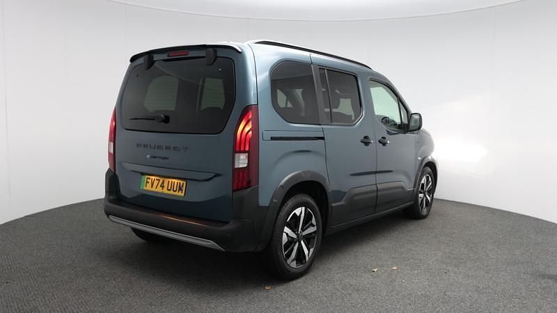 Used Peugeot e-Rifter GTi 100 kW (136 HP) 2025 Blue MPV