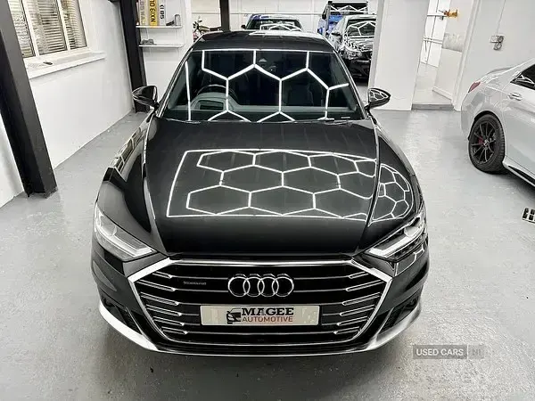 Used Audi A8 S-Line 282 HP (207 kW) 2019 Grey Sedan
