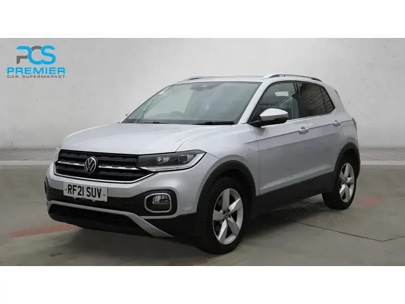 Used VW T-Cross SEL 2021 Silver SUV