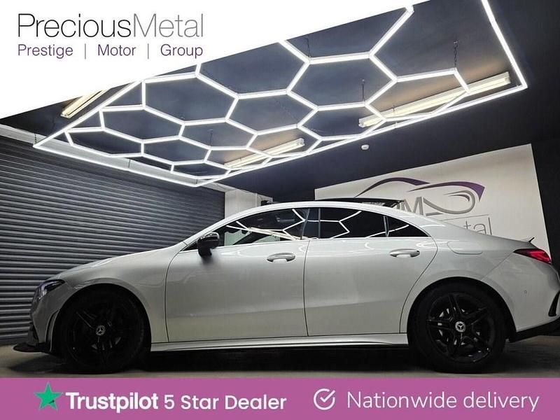 Used Mercedes CLA180 AMG line 136 HP (100 kW) 2021 Silver Sedan