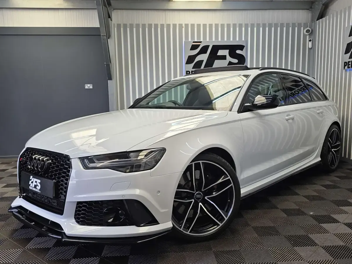 Used Audi RS6 Comfort 560 HP (411 kW) 2015 White Estate