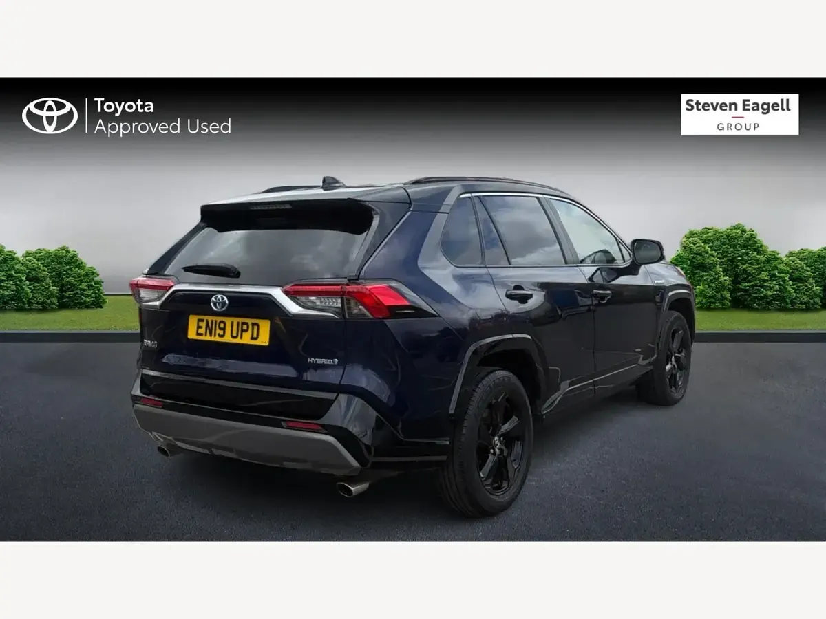 Used Toyota RAV4 2019 Blue/black SUV