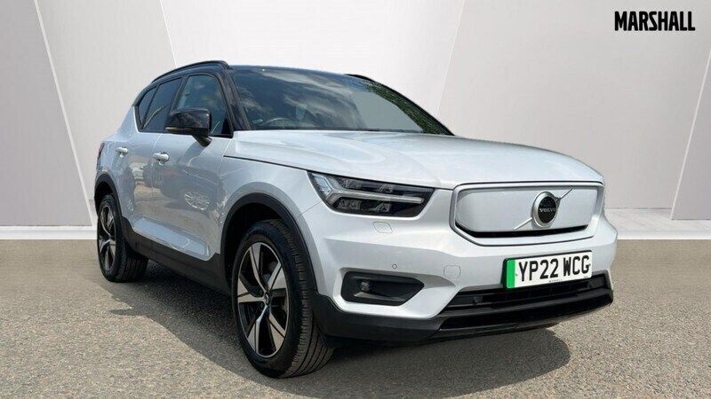 Silver Used 2022 Volvo XC40 Plus SUV | £25,540 (Fair price) - Image 1/4