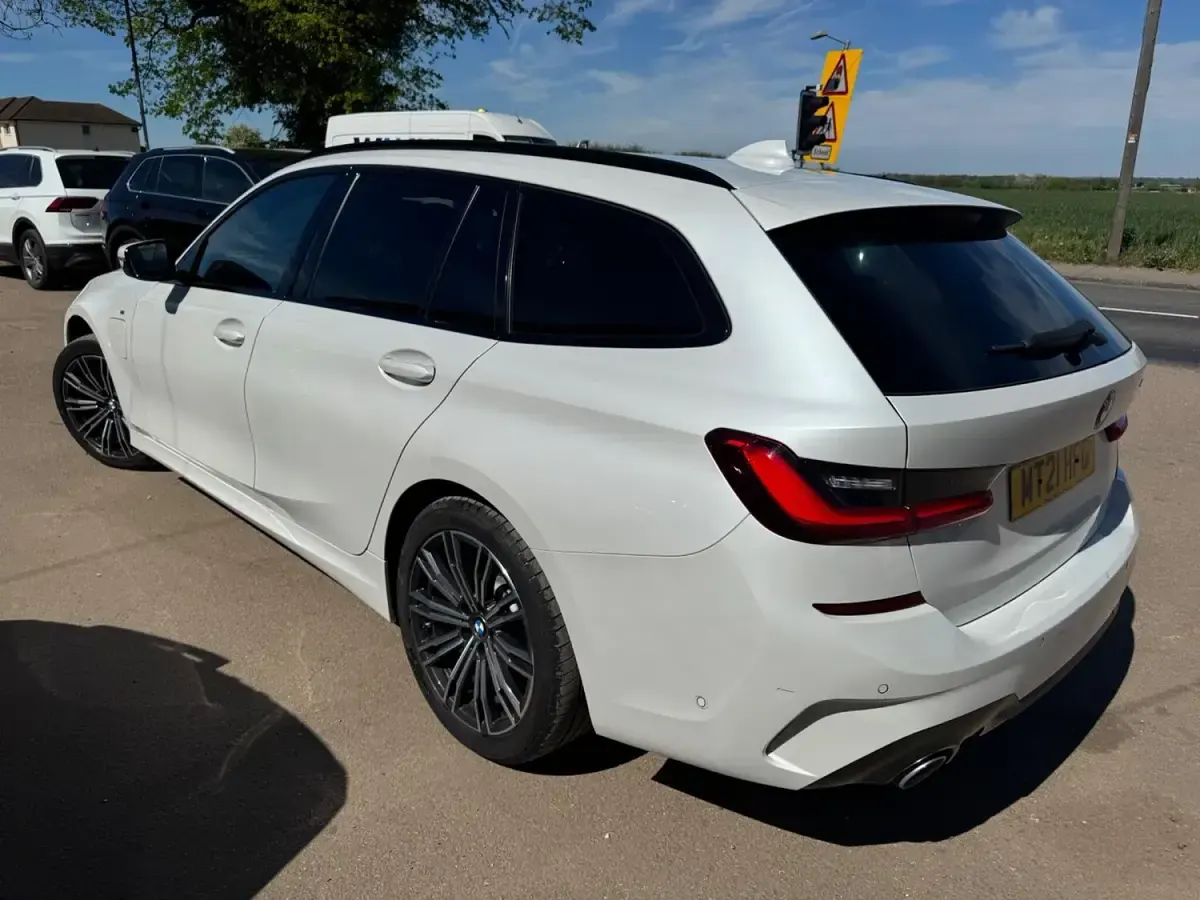 Used BMW 330e M Sport 2021 White Estate