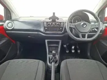 Used VW up! 65 HP (47 kW) 2021 Red Hatchback