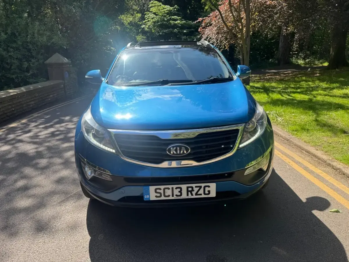 Used Kia Sportage 115 HP (84 kW) 2013 Blue SUV