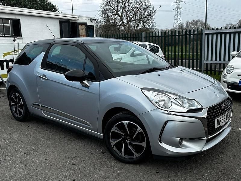 Used DS Automobiles DS3 Elegance 2016 Silver Hatchback