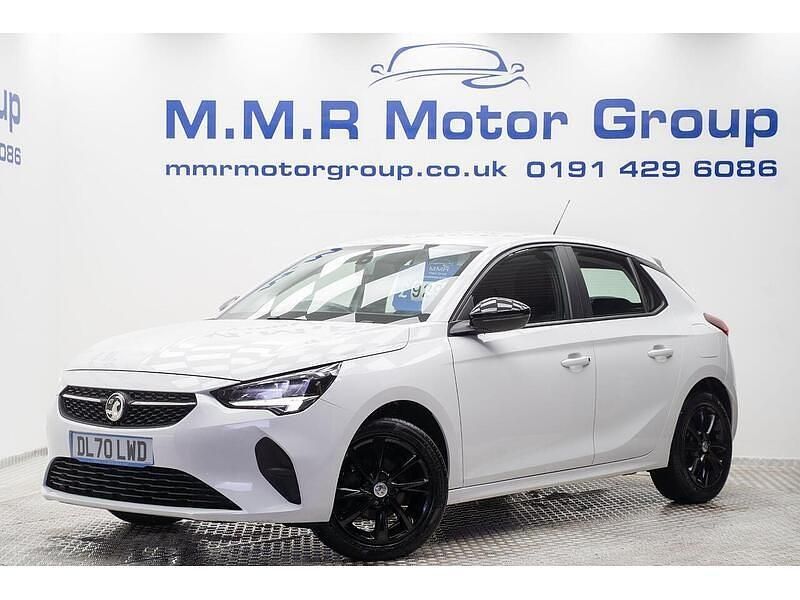 Used Vauxhall Corsa 75 HP (55 kW) 2020 White Hatchback