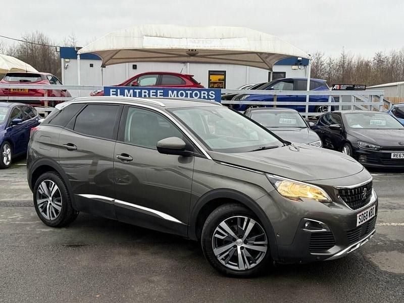 Grey Used 2018 Peugeot 3008 Allure Hatchback | £9,699 (Fair price) - Image 1/4