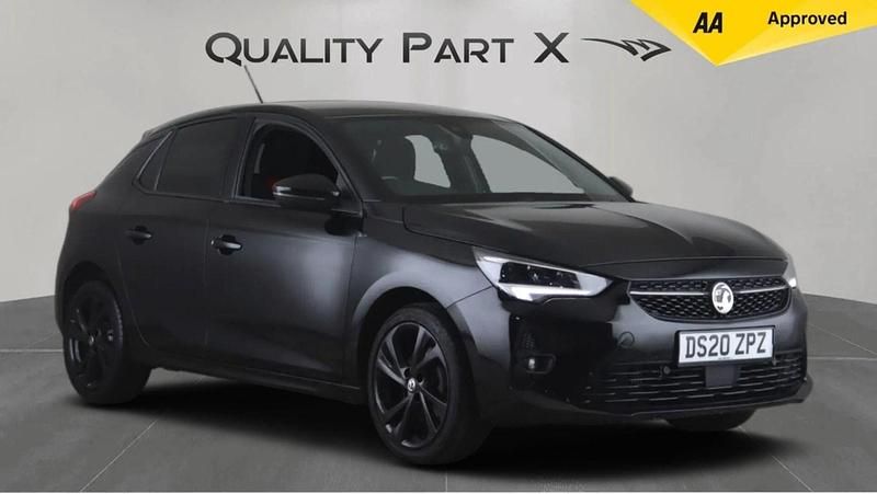 Used Vauxhall Corsa SRi 100 HP (73 kW) 2020 Black Hatchback