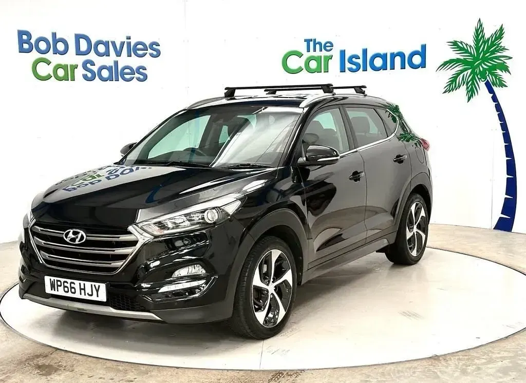 Second-hand Hyundai Tucson Premium 141 CP (103 kW) 2016 Negru SUV