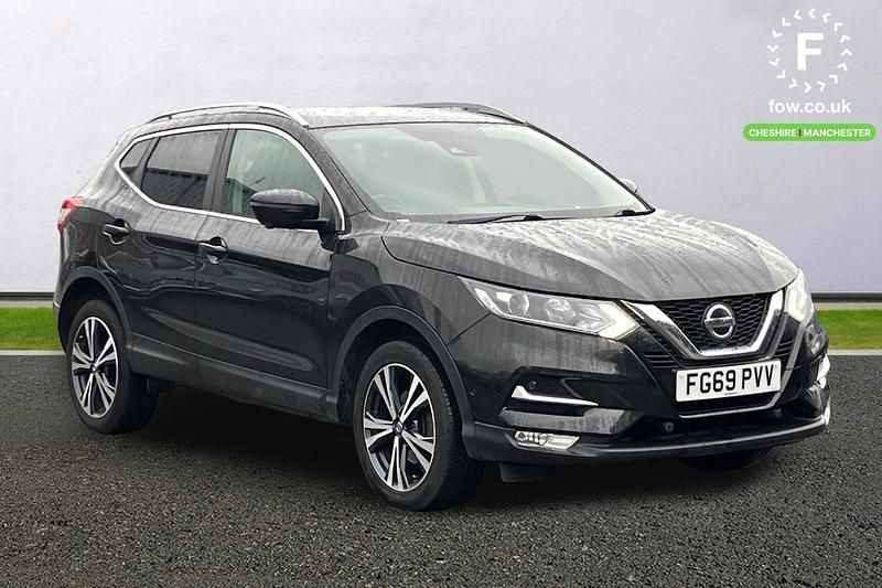 Used Nissan Qashqai N-Connecta 150 HP (110 kW) 2019 Black SUV