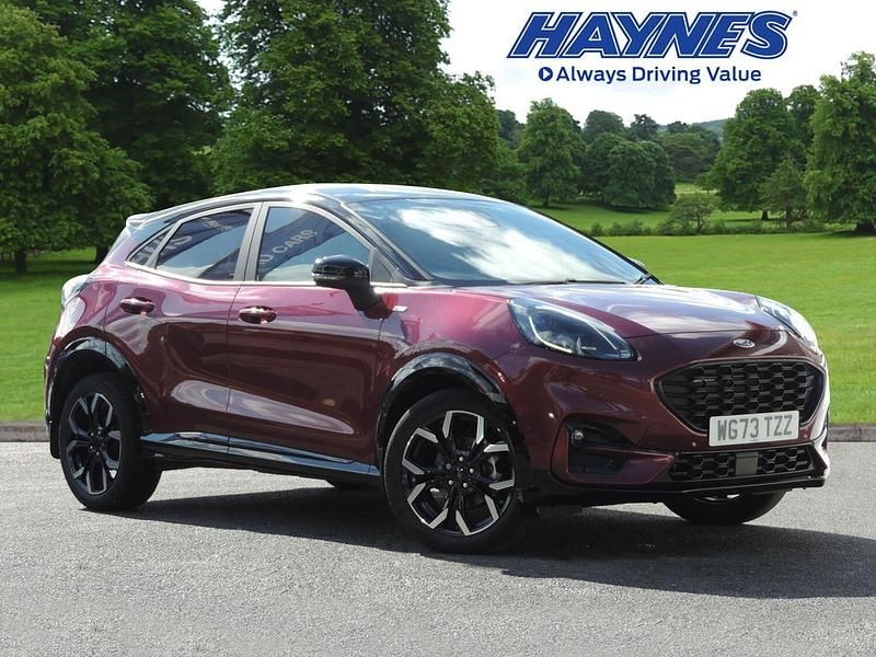 Red Used 2023 Ford Puma S SUV | £22,500 (Expensive) - Image 1/4