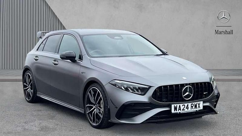 Grey Used 2024 Mercedes A35 AMG Edition Hatchback | £33,980 - Image 1/4
