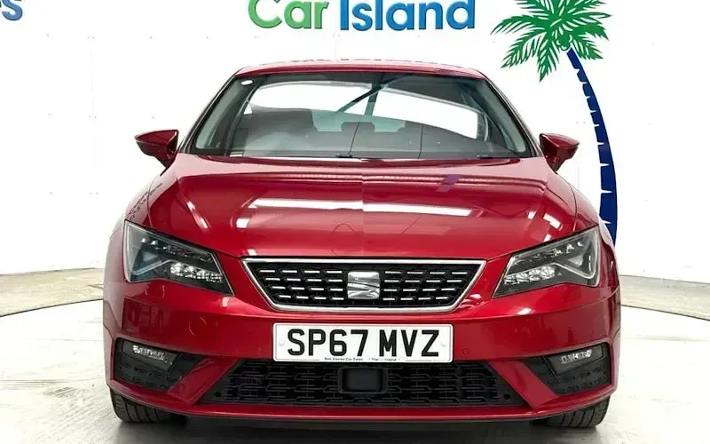 Usado Seat Leon XCELLENCE 184 CV (135 kW) 2016 Rojo Utilitario
