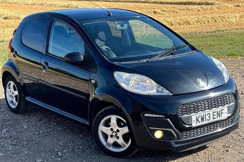 Black Used 2013 Peugeot 107 Allure Hatchback | £2,495 (Fair price) - Image 1/1