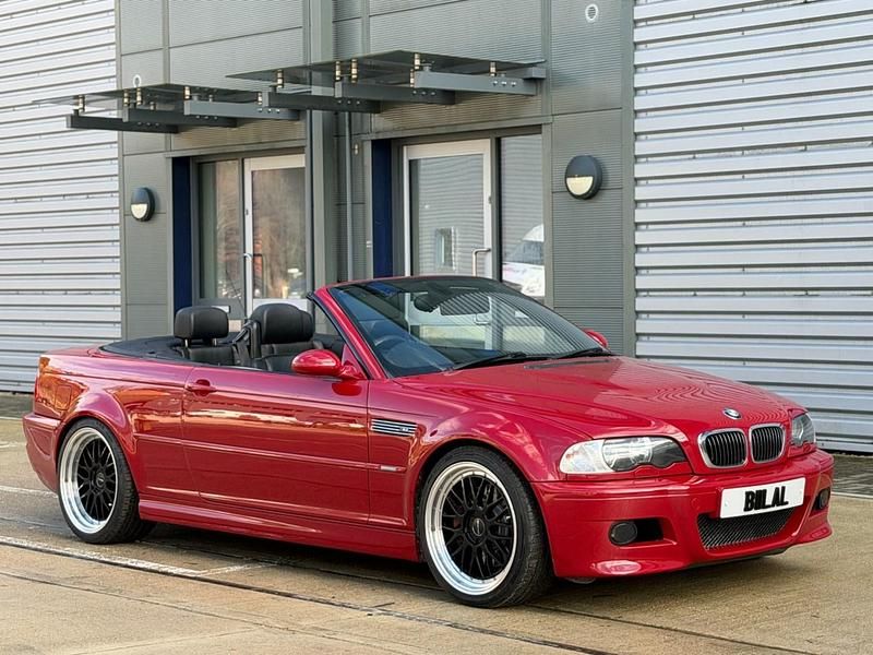 Begagnad BMW M3 Cabriolet 2005 Röd Cab