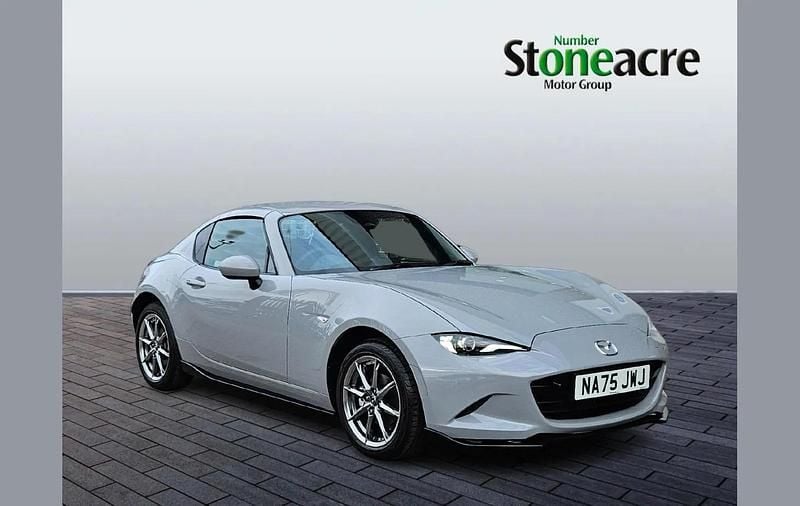 Grey Used 2025 Mazda MX5 Exclusive-Line Cabriolet | £27,500 (Expensive) - Image 1/4