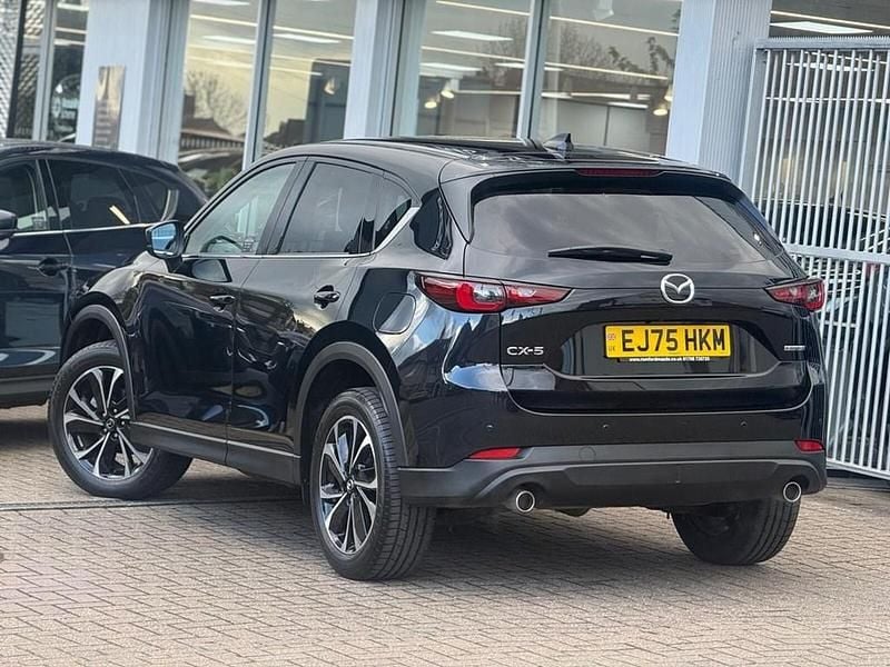 Second-hand Mazda CX-5 Exclusive-Line 165 CP (121 kW) 2025 Negru SUV