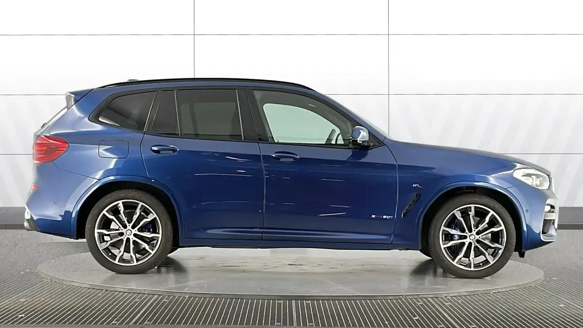 Used BMW X3 M Sport 184 HP (135 kW) 2018 Phytonic blue SUV