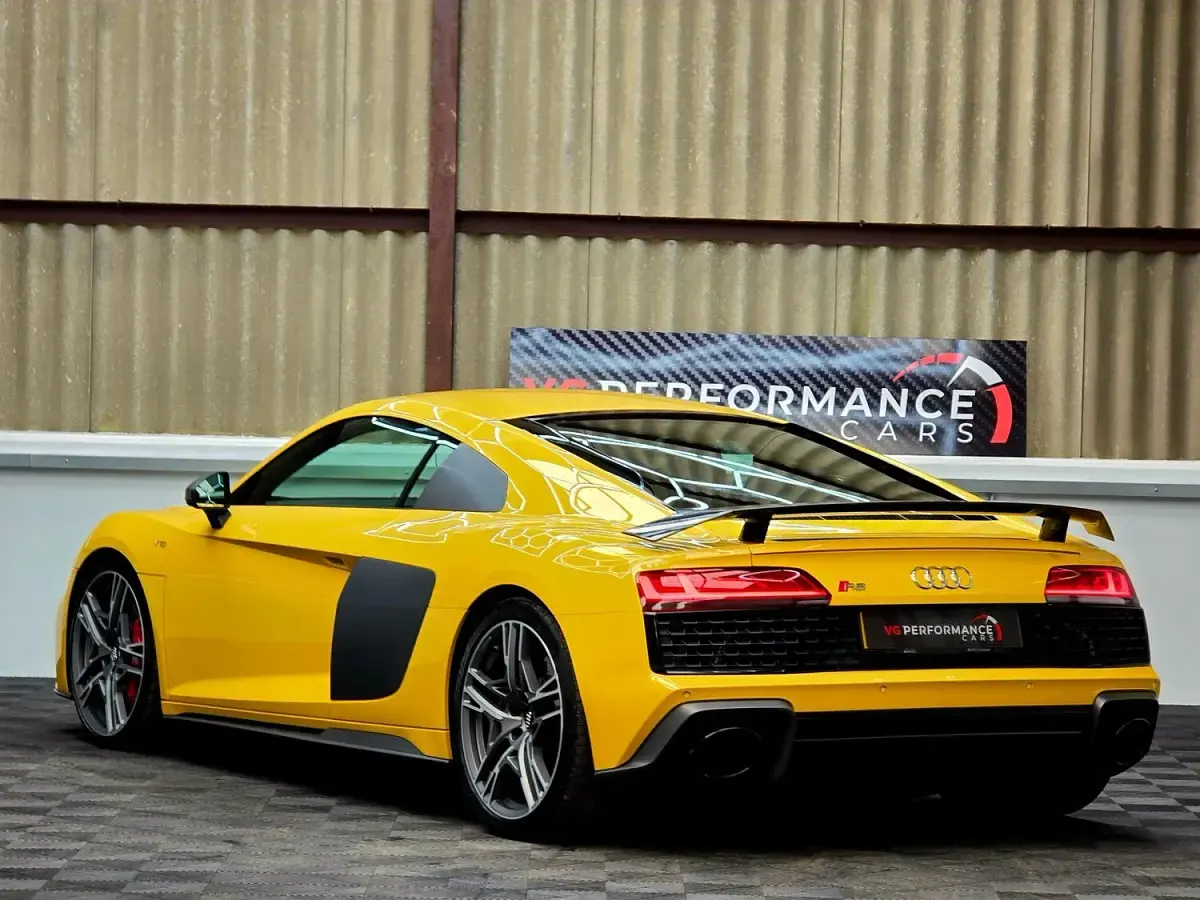 Used Audi R8 Coupé Performance 620 HP (456 kW) 2019 Yellow Coupe