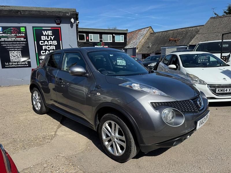 Used Nissan Juke Acenta 110 HP (80 kW) 2013 Grey SUV