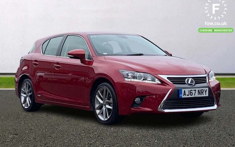 Red Used 2017 Lexus CT200h Executive Line Hatchback | £12,999 (Fair price) - Image 1/4