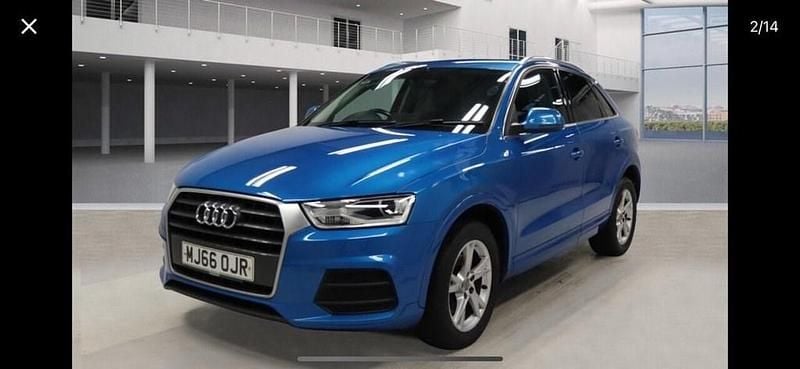 Blue Used 2016 Audi Q3 Business SUV | £8,895 (Good price) - Image 1/4