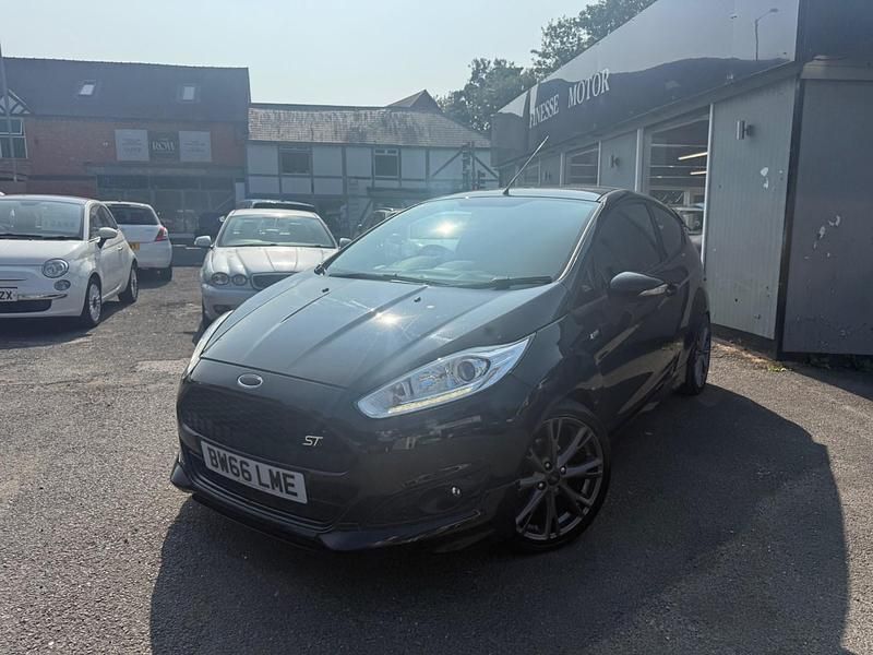 Black Used 2017 Ford Fiesta ST-Line Hatchback | £5,399 (Good price) - Image 1/4