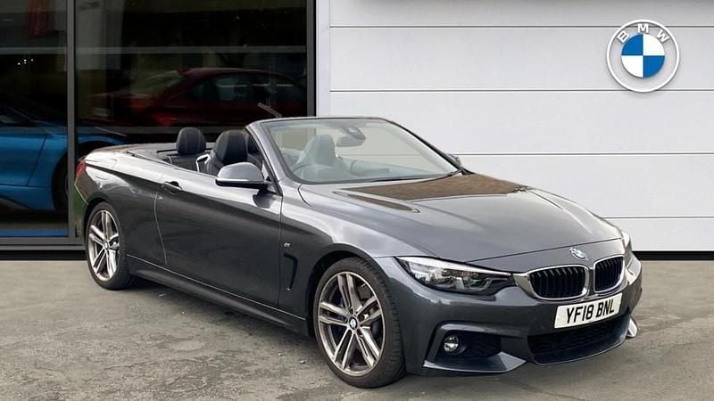 Grey Used 2018 BMW 440 M Sport Cabriolet | £23,806 (A bit pricey) - Image 1/4