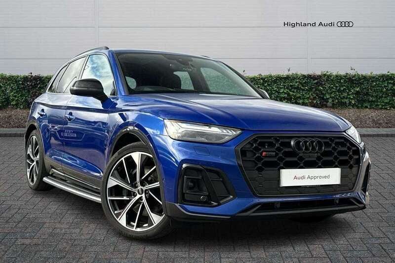 Blue Used 2022 Audi SQ5 Advanced SUV | £51,985 - Image 1/4