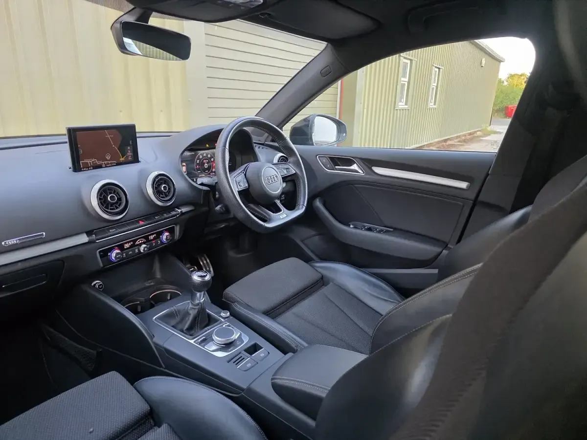 Used Audi A3 Black Edition 2018 Black Sedan