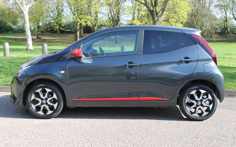 Used Toyota Aygo Trend 72 HP (52 kW) 2018 Grey Hatchback
