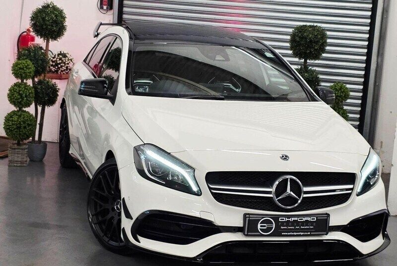 White Used 2017 Mercedes A45 AMG Premium Hatchback | £21,995 (Fair price) - Image 1/4