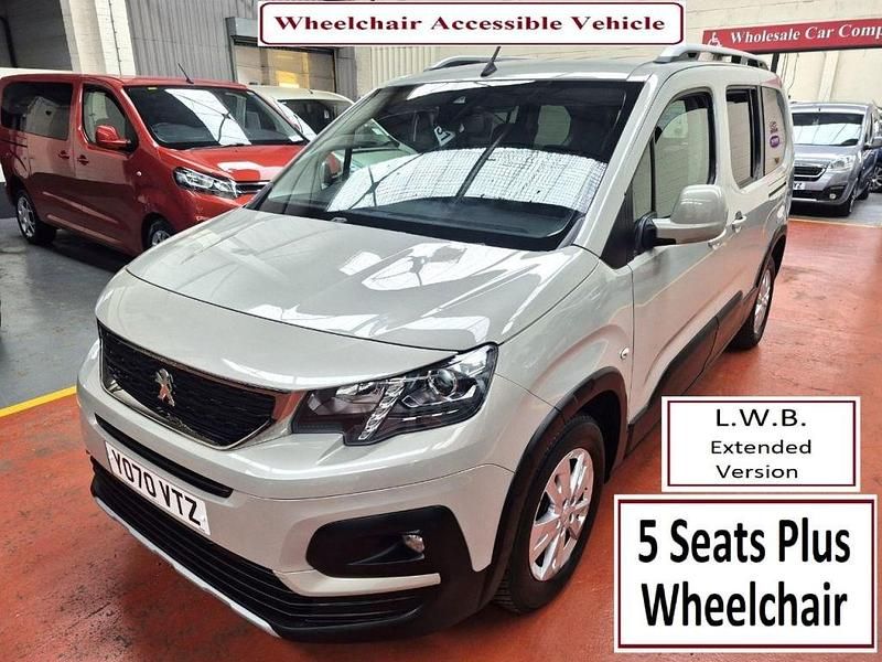 Beige Used 2020 Peugeot Rifter Allure MPV | £15,995 (Expensive) - Image 1/4