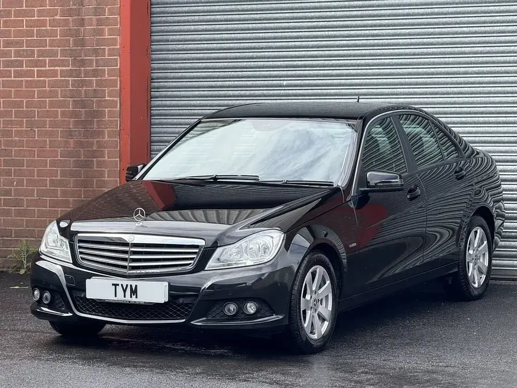 Begagnad Mercedes C180 SE 156 HK (114 kW) 2012 Svart Sedan