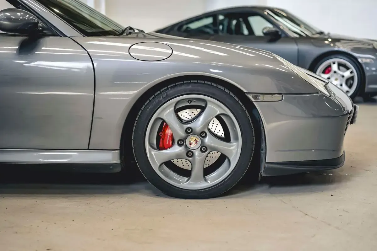 Used Porsche 996 Turbo 2004 Grey Cabriolet