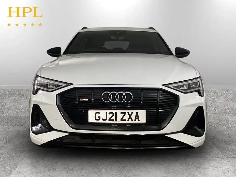 Used Audi e-tron Black Edition 300 kW (408 HP) 2021 White SUV