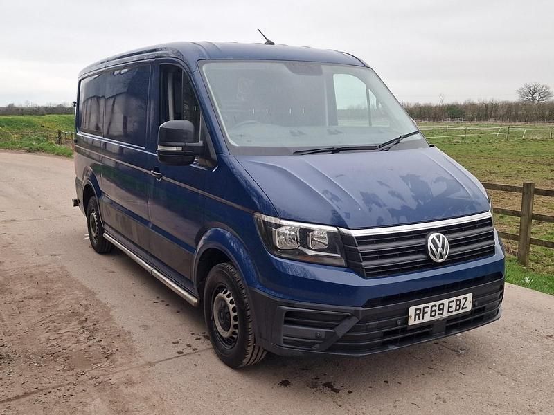 Used VW Crafter Trendline 140 HP (102 kW) 2020 Blue Van