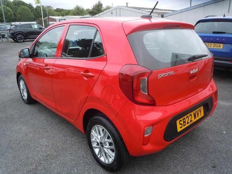Used Kia Picanto 2022 Red Hatchback