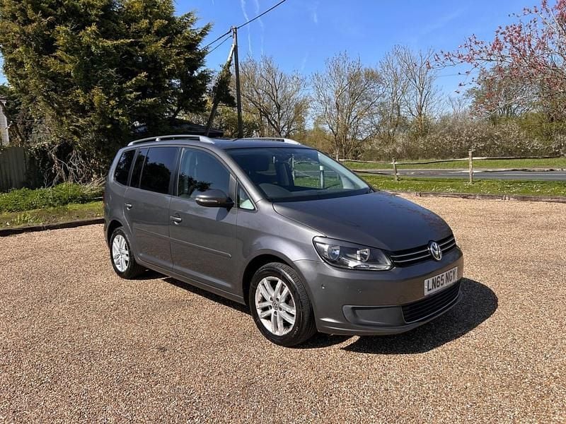 Used VW Touran SE 105 HP (77 kW) 2015 Grey MPV