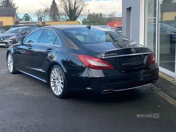 Used Mercedes CLS220 AMG line 174 HP (127 kW) 2015 Black Coupe