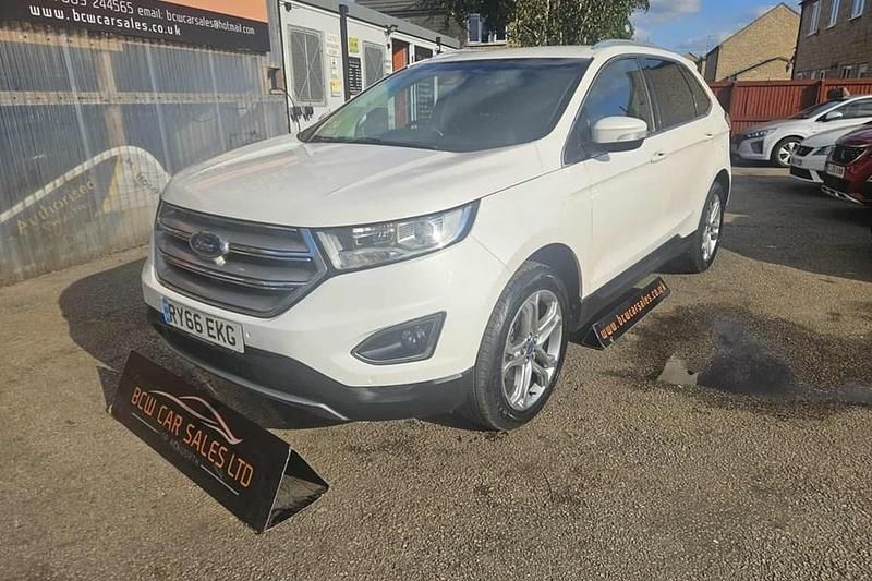 White Used 2017 Ford Edge Titanium SUV | £11,750 (Good price) - Image 1/1