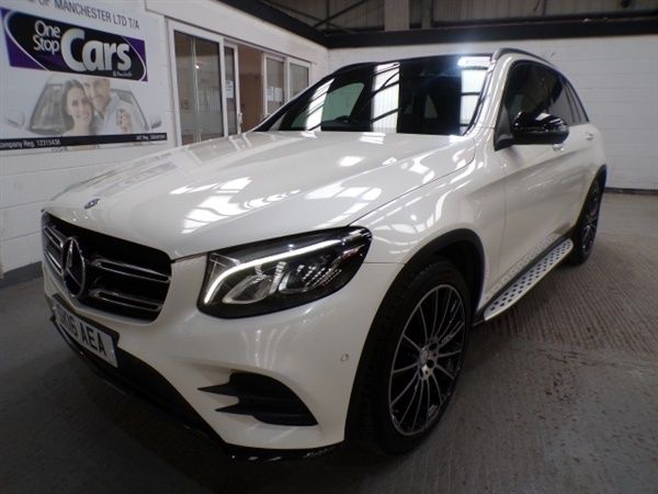 White Used 2016 Mercedes GLC220 AMG Line Premium Plus SUV | £17,485 (Expensive) - Image 1/1
