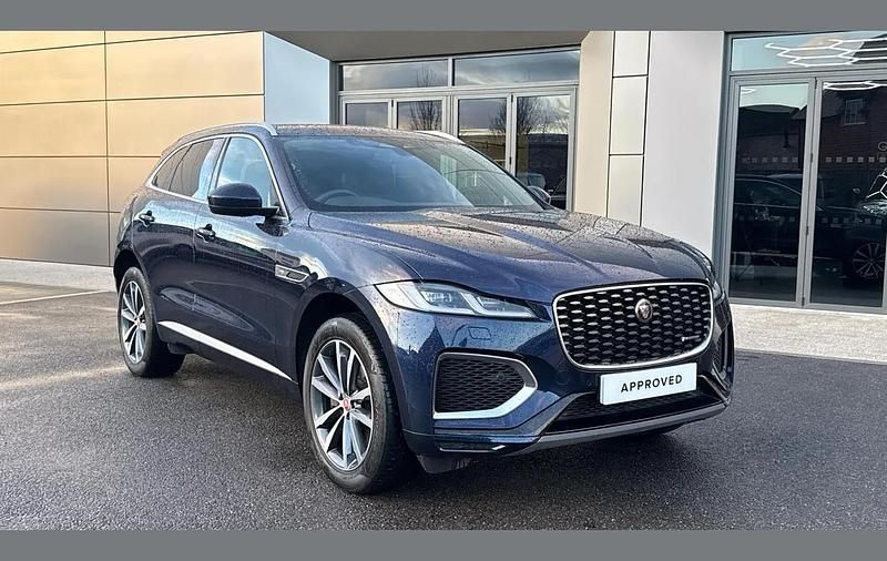 Used Jaguar F-Pace R-Dynamic 397 HP (291 kW) 2023 Blue SUV