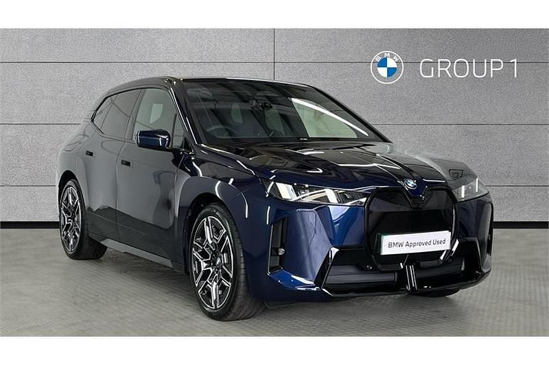 Tanzanite blue New 2025 BMW iX M Sport SUV | £64,990 (Super price) - Image 1/4