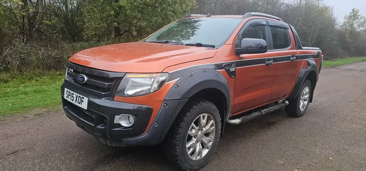 Used Ford Ranger Wildtrack 200 HP (147 kW) 2015 Orange Pickup