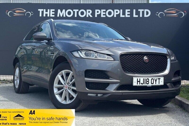Grey Used 2018 Jaguar F-Pace Prestige SUV | £14,995 (Fair price) - Image 1/1