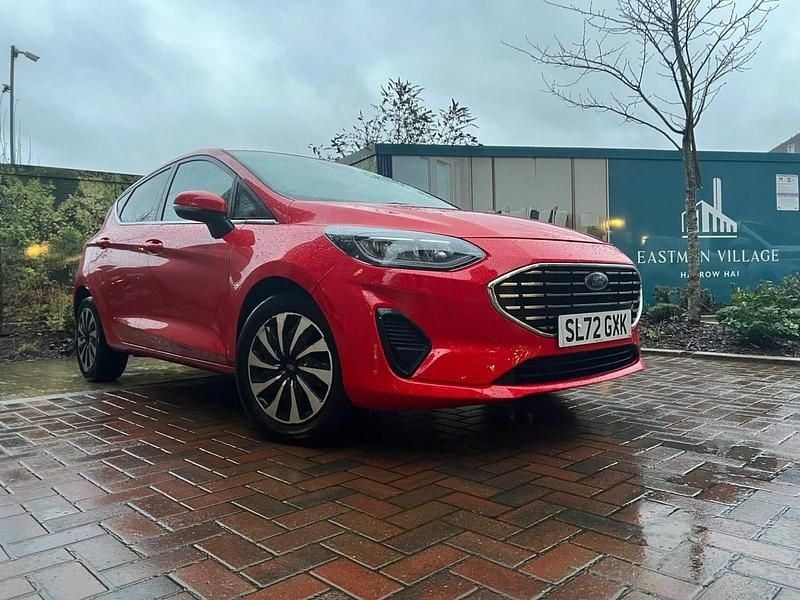 Used Ford Fiesta Titanium 2022 Red Hatchback