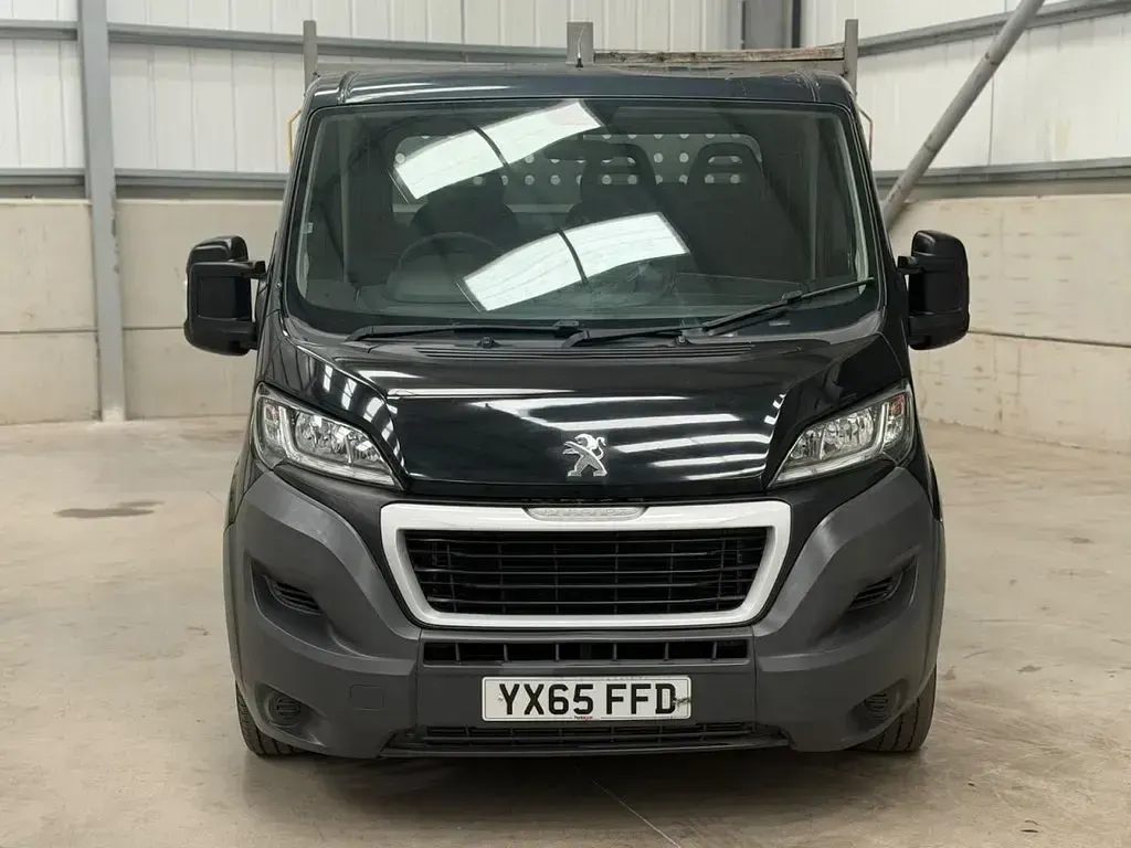 Used Peugeot Boxer 130 HP (95 kW) 2015 Black Van